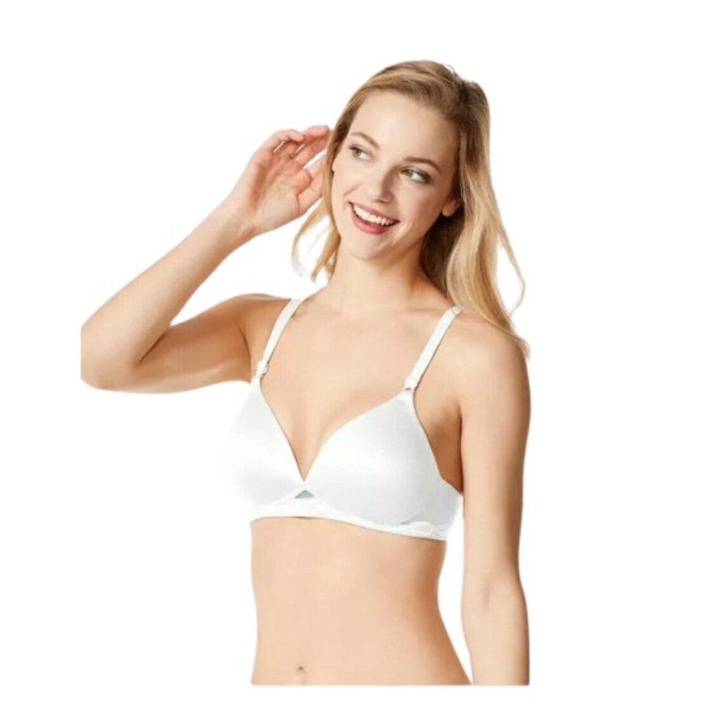 Simply Perfect Wirefree with Lift Bra 36A White